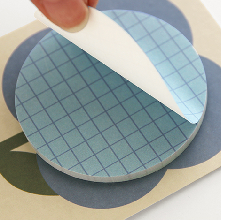 GONGJANG — Nature Sticky Memo · Fleur bleu